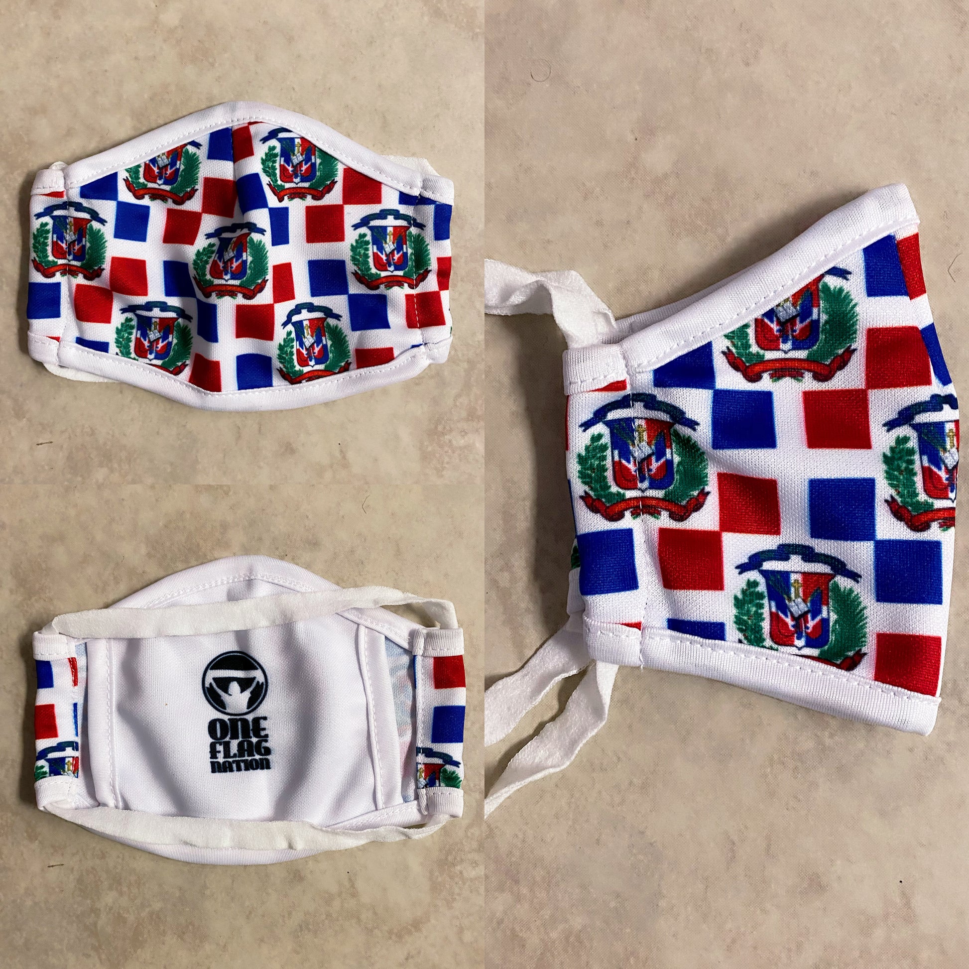 New Arrivals Dominican Republic (DR) Face Mask (Kids) with filter pocket