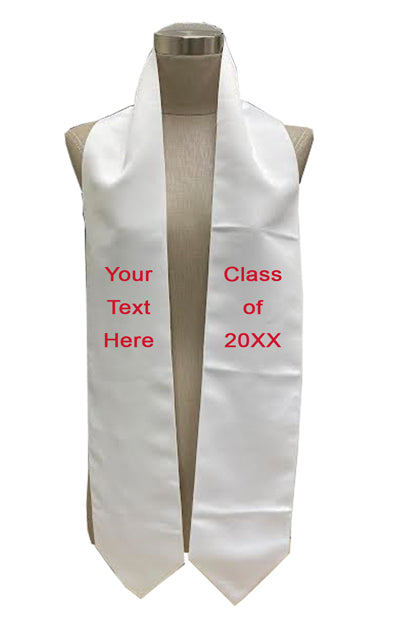 Customization (Option) for International Flag Stole