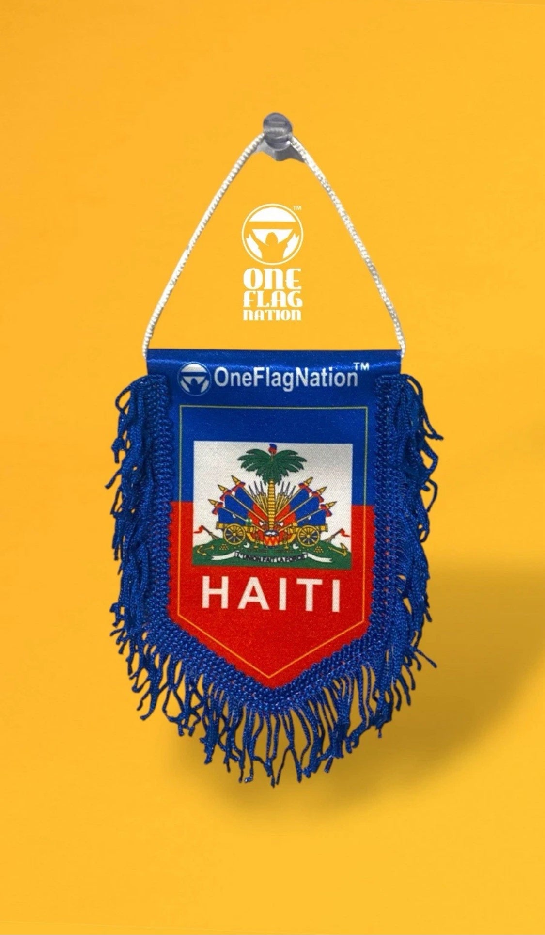 Haitian Pride - Car Flag Mini-Banner