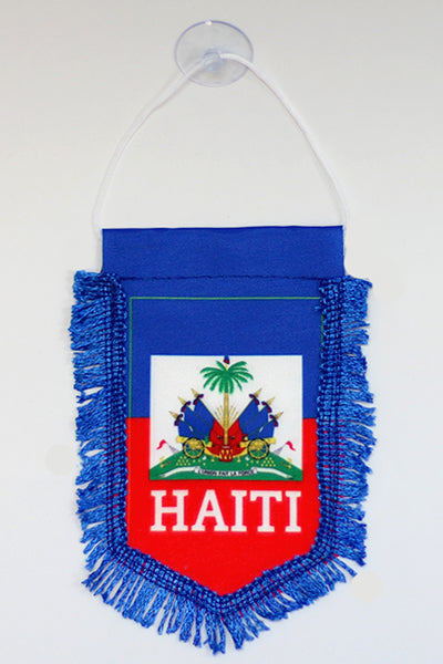 Haitian Pride - Car Flag Mini-Banner