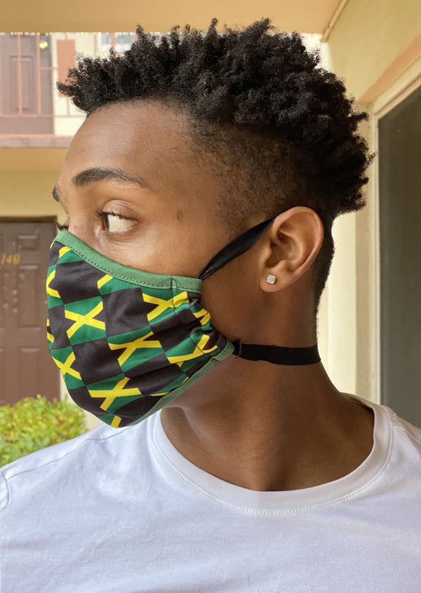 New Arrivals Jamaica Jamaican Face Mask (Adult) with filter pocket
