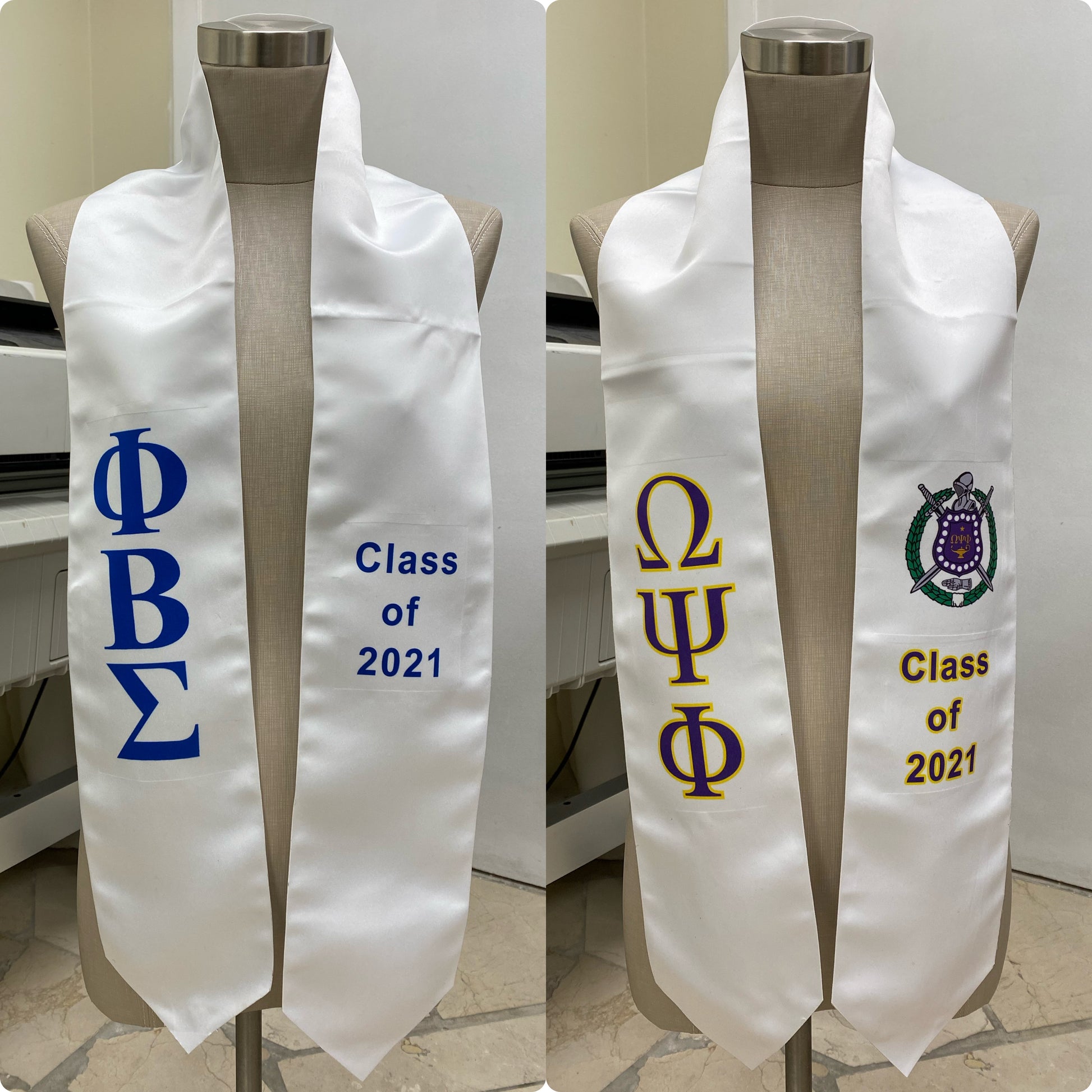 Customize your (white) Stoles (Any Flags)