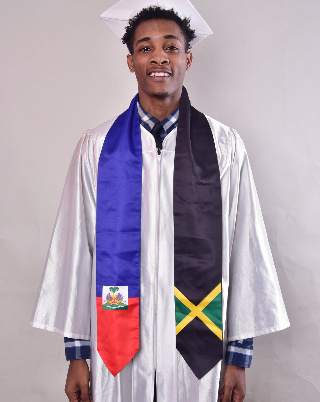 Custom Mixed Flag Stoles, Sash, Heirloom quality Stole, Hand-imprinted Sash (Any Flags)
