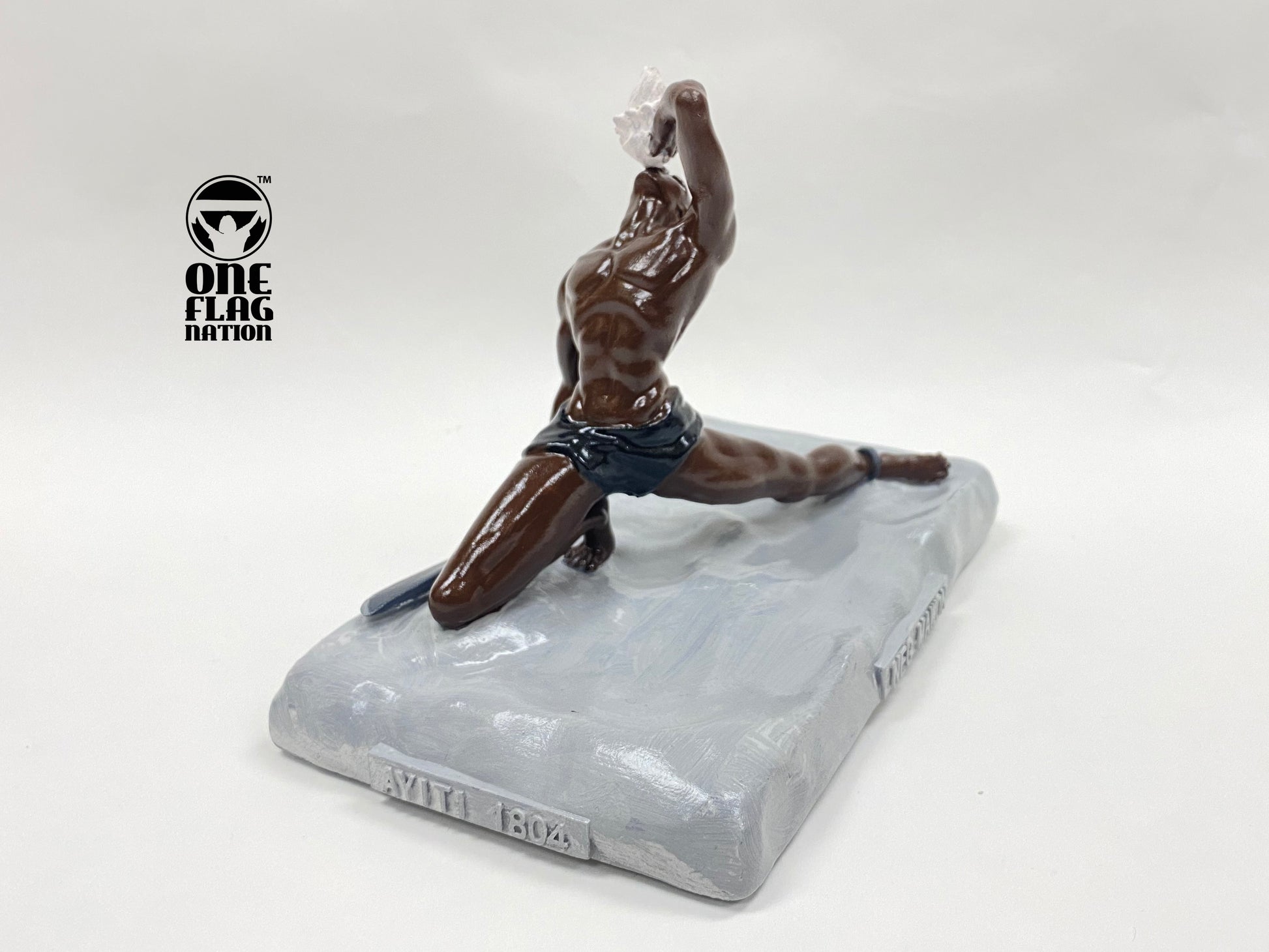 Miniature Statue of NEG MAWON 3D Printed Sculpture Figure Haiti Haitian
