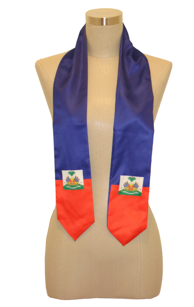 One Flag Nation™ Kids International Flag Stoles Haiti 
