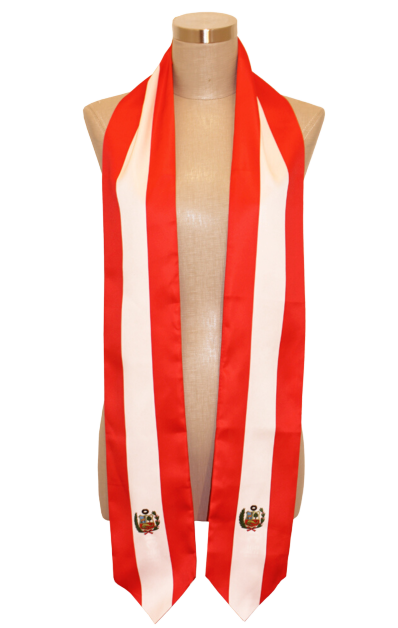 One Flag Nation™ Peru International Flag Stoles 