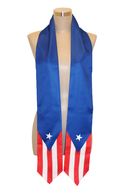 One Flag Nation™ Puerto Rico International Flag Stole  