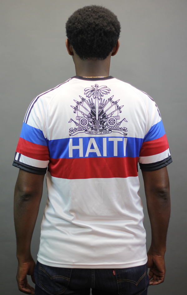 One Flag Nation™ Replica Unofficial Vintage White Jersey_  Man Back of Jersey