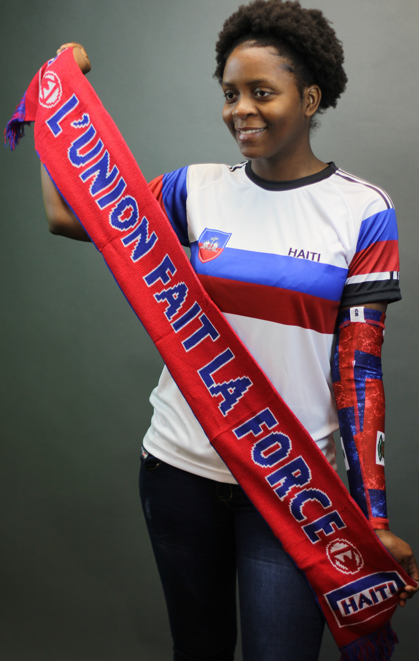 One Flag Nation™ _L'Union Fait La Force_ Scarf_ Women