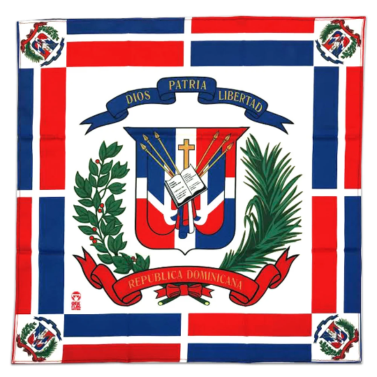 Dominican Republic (DR) Flag Bandana "Pañuelo" (Unisex)