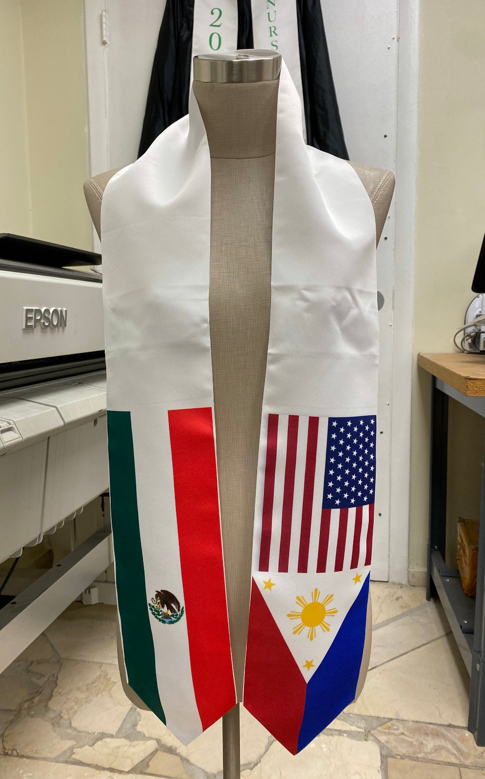 Customize your (white) Stoles (Any Flags)