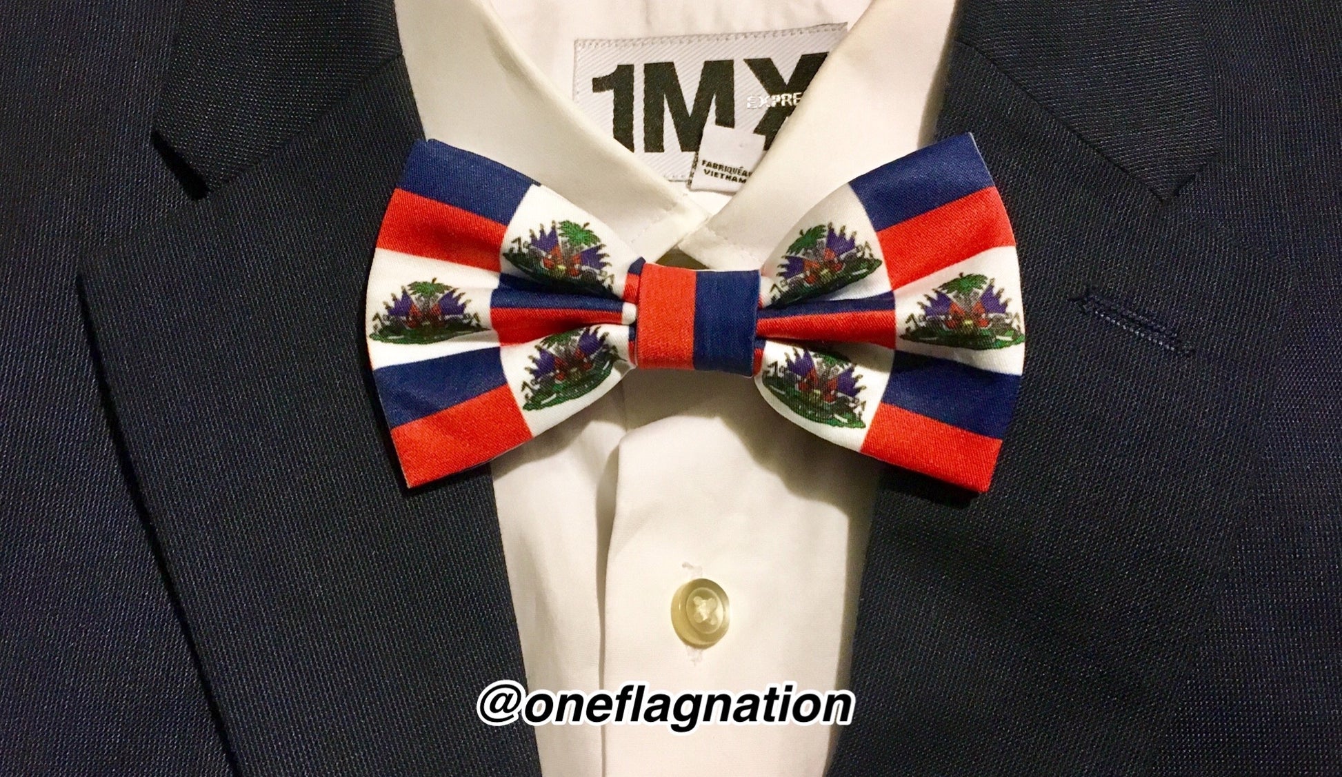 Haitian Pride Bow Tie