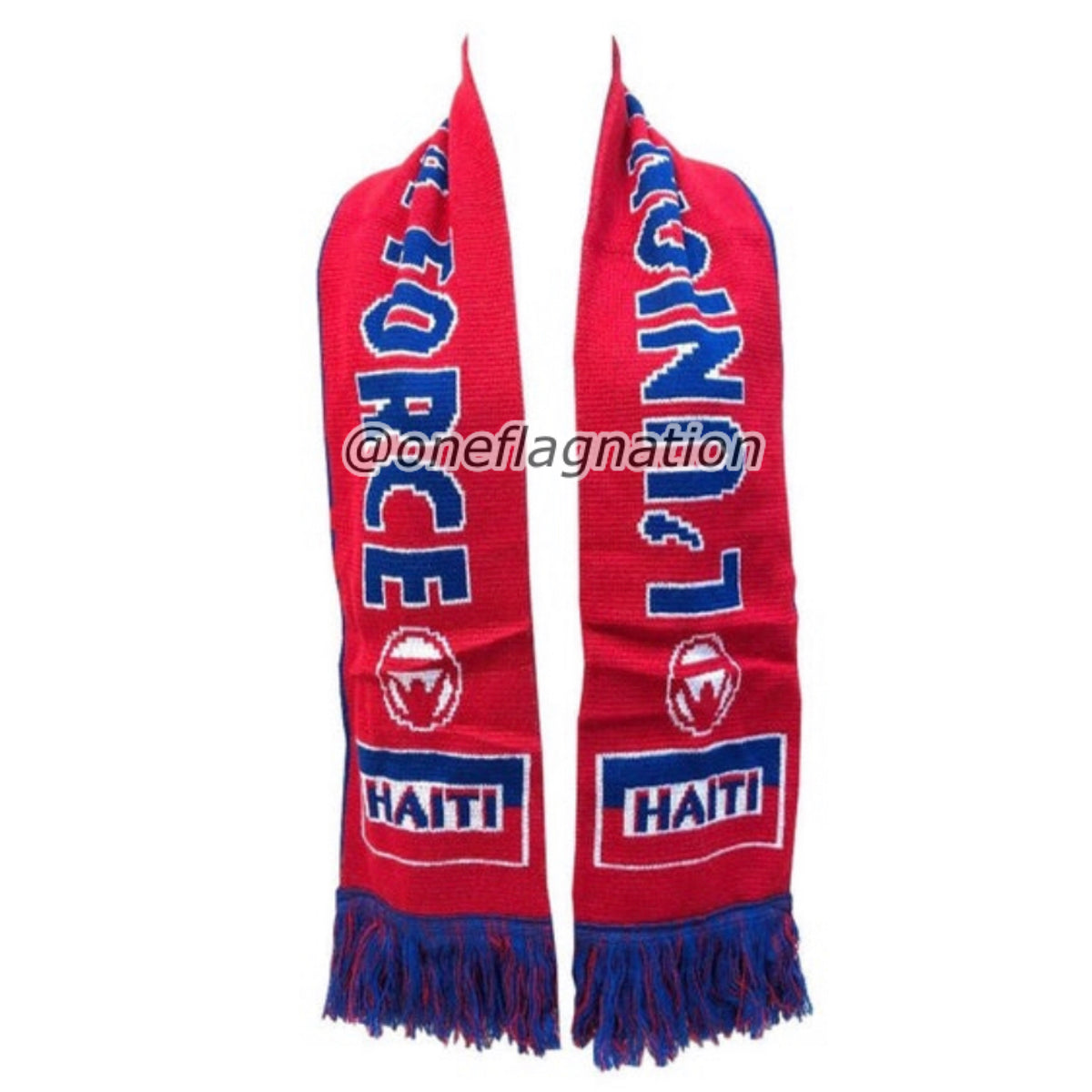 "L' Union Fait La Force" Haitian Scarf